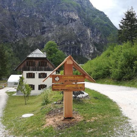 Apartamento Organic Tourist Farm Pri Plajerju Trenta Exterior foto
