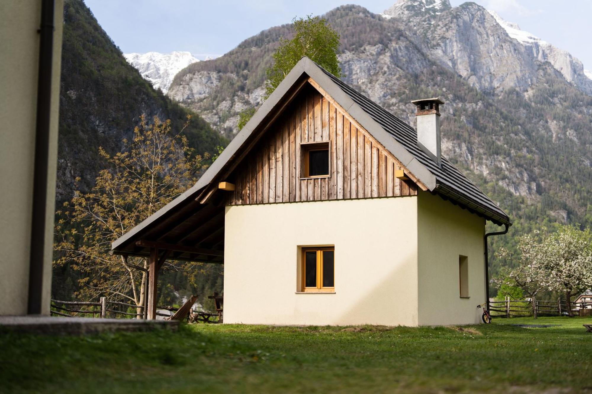 Apartamento Organic Tourist Farm Pri Plajerju Trenta Exterior foto