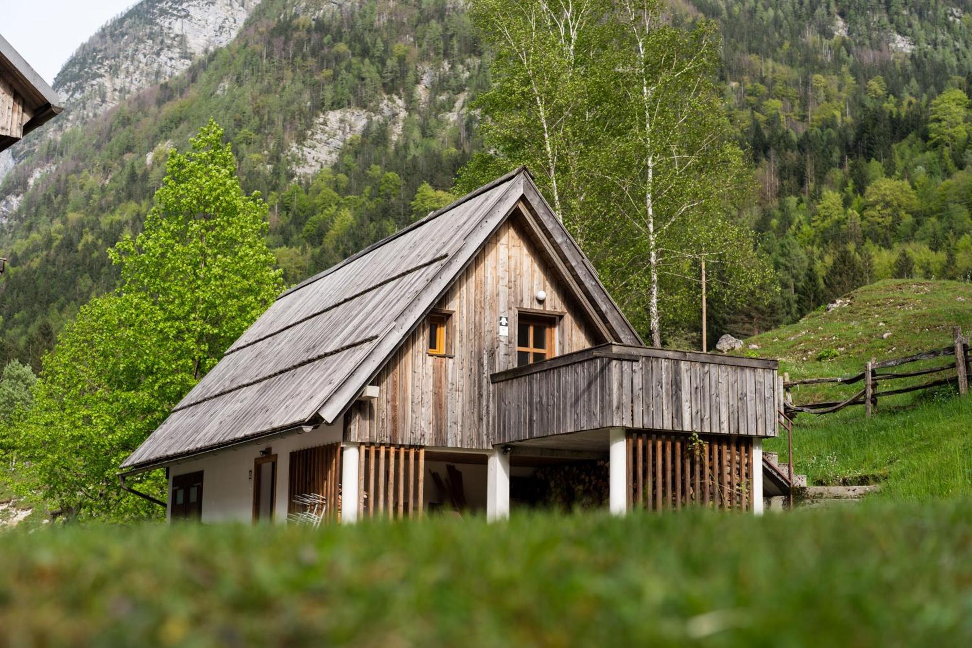Apartamento Organic Tourist Farm Pri Plajerju Trenta Exterior foto