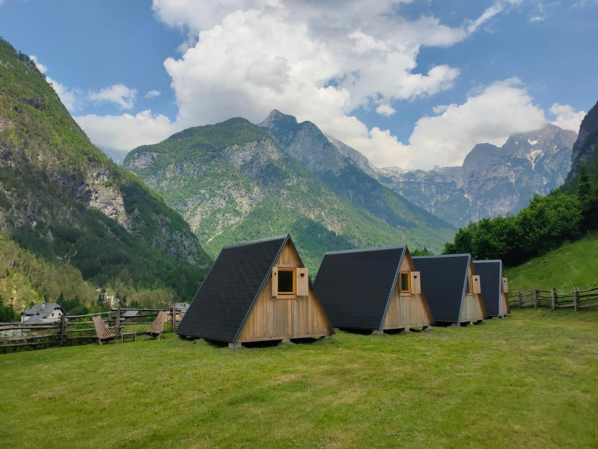 Apartamento Organic Tourist Farm Pri Plajerju Trenta Exterior foto